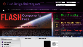 What Flash-design-marketing.com website looked like in 2016 (7 years ago)