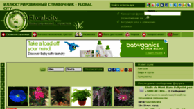 What Floral-city.ru website looked like in 2016 (7 years ago)