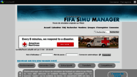 What Fifasimumanager.com website looked like in 2016 (7 years ago)