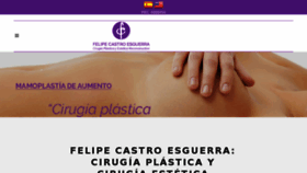 What Felipecastroesguerra.com website looked like in 2016 (7 years ago)