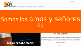 What Fabricadesoluciones.com website looked like in 2016 (7 years ago)