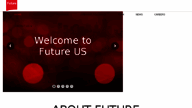 What Futureus.com website looked like in 2016 (7 years ago)