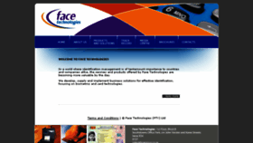 What Facegroup.co.za website looked like in 2016 (7 years ago)
