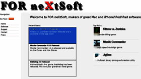 What Fornextsoft.com website looked like in 2016 (7 years ago)