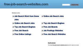What Free-job-search-websites.com website looked like in 2016 (7 years ago)