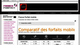 What France-forfait.com website looked like in 2016 (7 years ago)