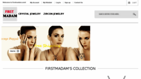 What Firstmadam.com website looked like in 2016 (7 years ago)