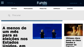 What Fundspeople.pt website looked like in 2016 (7 years ago)