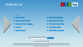 What Findhotel.uk website looked like in 2016 (7 years ago)