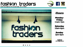 What Fashiontraders.us website looked like in 2016 (7 years ago)