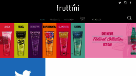 What Fruttini.de website looked like in 2016 (7 years ago)