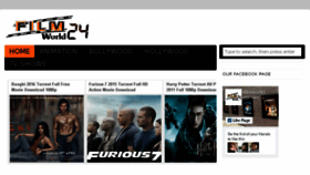 What Filmworld24.com website looked like in 2016 (7 years ago)