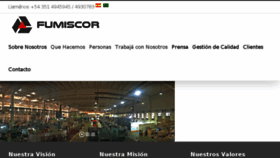 What Fumiscor.com website looked like in 2016 (7 years ago)