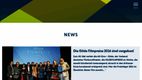 What Filmkunstmesse.de website looked like in 2016 (7 years ago)
