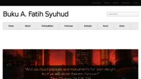 What Fatihsyuhud.net website looked like in 2016 (7 years ago)
