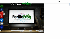What Fertilefrog.com website looked like in 2016 (7 years ago)