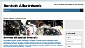What Fordalkatresz.com website looked like in 2016 (7 years ago)