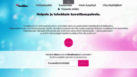 What Foto.fi website looked like in 2016 (7 years ago)