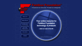 What Fieldbus.org website looked like in 2016 (7 years ago)