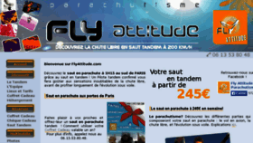 What Flyattitude.com website looked like in 2016 (7 years ago)