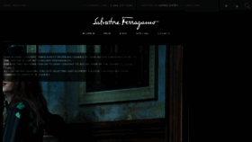 What Ferragamo.com website looked like in 2016 (7 years ago)