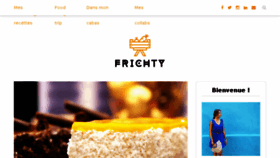 What Frichty.com website looked like in 2016 (7 years ago)