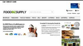 What Foodbizsupply.com website looked like in 2016 (7 years ago)