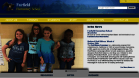What Fairfieldes.vbschools.com website looked like in 2016 (7 years ago)