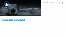What Fonopolis.pl website looked like in 2016 (7 years ago)