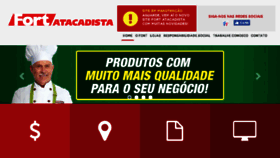 What Fortatacadista.com.br website looked like in 2016 (7 years ago)