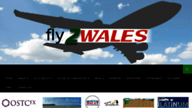 What Fly2wales.co.uk website looked like in 2016 (7 years ago)