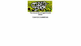 What Funkydoo.co.uk website looked like in 2016 (7 years ago)