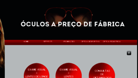 What Fabricadeoculos.pt website looked like in 2016 (7 years ago)