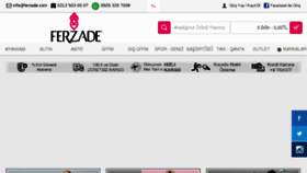 What Ferzade.com website looked like in 2016 (7 years ago)