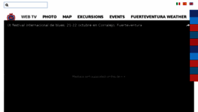 What Fuerteventuratv.net website looked like in 2016 (7 years ago)