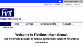 What Fieldbus-international.com website looked like in 2016 (7 years ago)