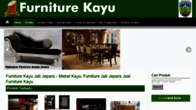 What Furniturekayu.com website looked like in 2016 (7 years ago)