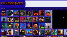 What Friv200games.net website looked like in 2016 (7 years ago)