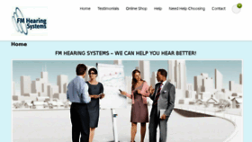 What Fmhearingsystems.co.uk website looked like in 2016 (7 years ago)