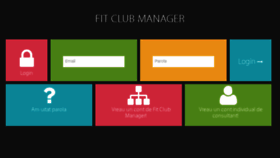 What Fitclubmanager.com website looked like in 2016 (7 years ago)