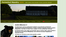 What Ferienhof-mandry.de website looked like in 2016 (7 years ago)