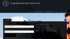 What Flughafentransfer-dortmund.com website looked like in 2016 (7 years ago)