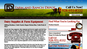 What Farmandranchdepot.com website looked like in 2016 (7 years ago)