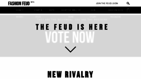 What Fashionfeud.com website looked like in 2016 (7 years ago)