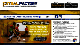 What Futsal-factory.com website looked like in 2016 (7 years ago)