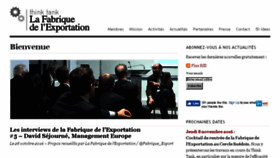 What Fabrique-exportation.fr website looked like in 2016 (7 years ago)