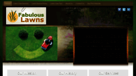 What Fabulouslawns.com website looked like in 2016 (7 years ago)