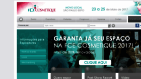 What Fcecosmetique.com.br website looked like in 2016 (7 years ago)