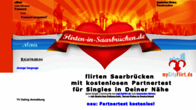 What Flirtensaarbruecken.de website looked like in 2016 (7 years ago)