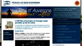 What Fromage-aop-bleu-auvergne.com website looked like in 2016 (7 years ago)